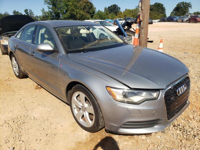 WAUBGAFC5CN004433 - 2012 AUDI A6 GRAY photo 1