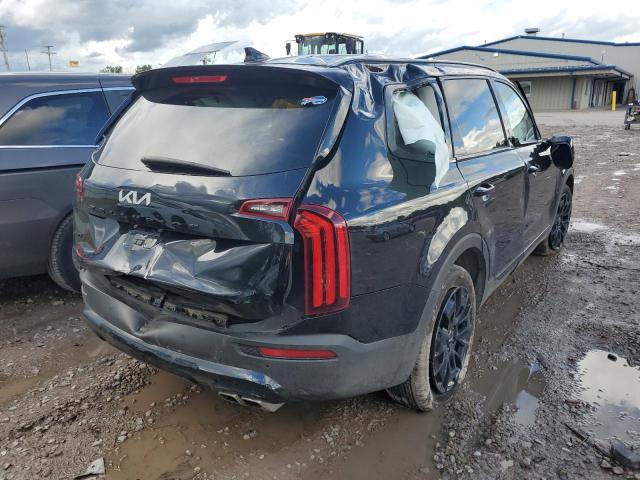 5XYP3DHC8NG215428 - 2022 KIA TELLURIDE BLACK photo 4