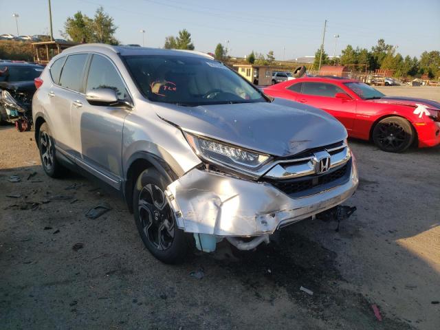 5J6RW1H90HL013415 - 2017 HONDA CR-V TOURI SILVER photo 1