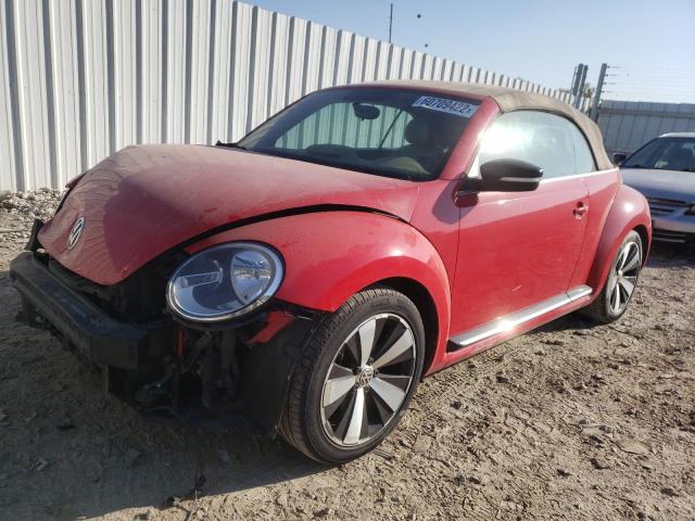 3VW7A7AT7DM800856 - 2013 VOLKSWAGEN BEETLE TUR RED photo 2