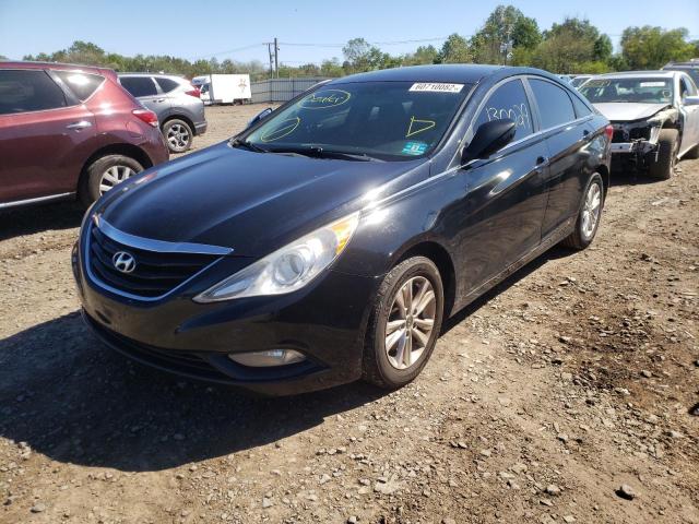 5NPEB4AC4DH725531 - 2013 HYUNDAI SONATA GLS BLACK photo 2