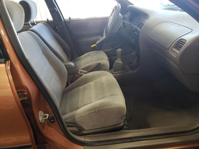 1Y1SK5260VZ445676 - 1997 GEO PRIZM BASE ORANGE photo 5