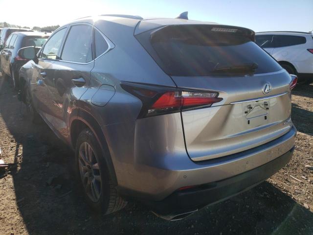 JTJYARBZ6G2038022 - 2016 LEXUS NX 200T BA GRAY photo 3