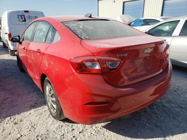 1G1BC5SM9G7284462 - 2016 CHEVROLET CRUZE LS RED photo 3