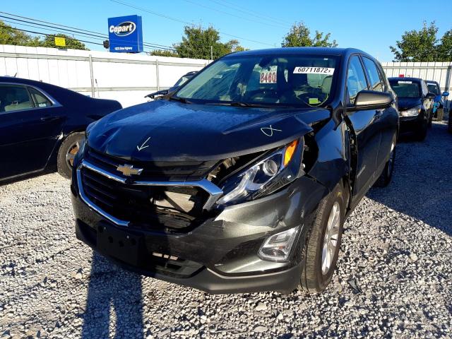 2GNAXHEV7J6208685 - 2018 CHEVROLET EQUINOX LS CHARCOAL photo 9