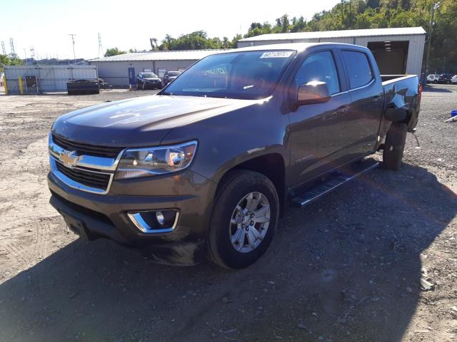 1GCGTCENXH1225172 - 2017 CHEVROLET COLORADO L BROWN photo 2