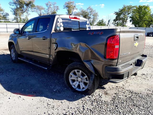 1GCGTCENXH1225172 - 2017 CHEVROLET COLORADO L BROWN photo 3