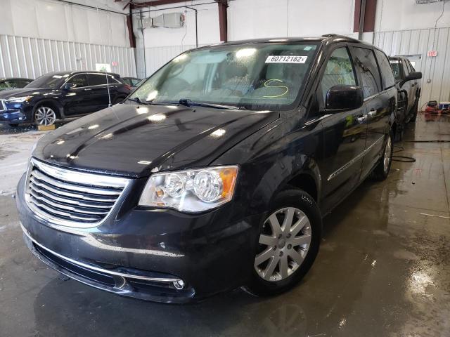 2C4RC1BG7GR238832 - 2016 CHRYSLER TOWN & COU BLACK photo 2