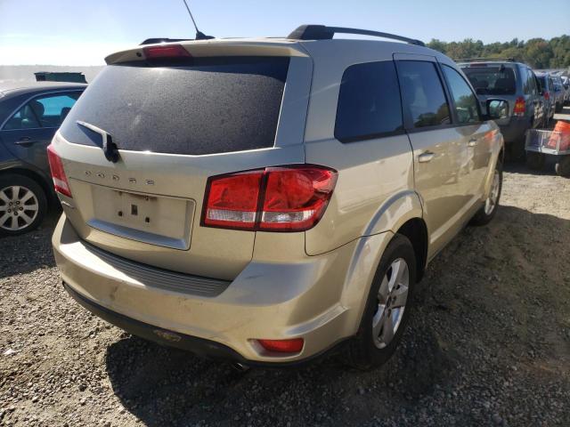 3D4PG1FG4BT554879 - 2011 DODGE JOURNEY MA GOLD photo 4