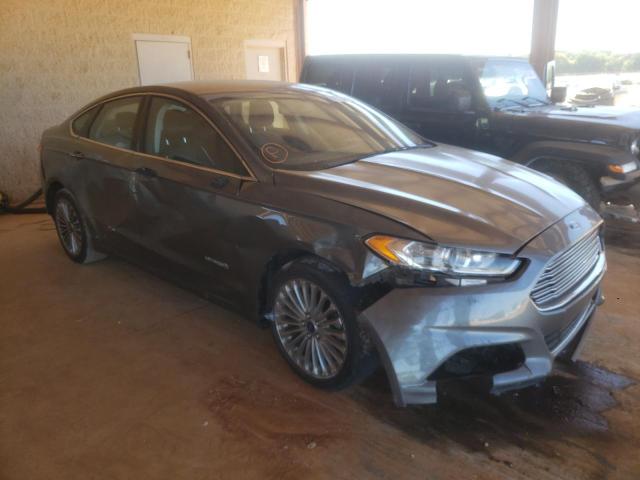 3FA6P0RU1DR288652 - 2013 FORD FUSION TIT GRAY photo 1