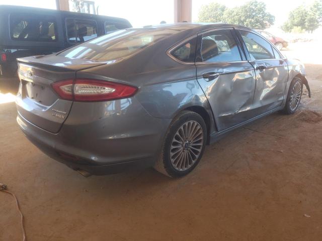 3FA6P0RU1DR288652 - 2013 FORD FUSION TIT GRAY photo 4