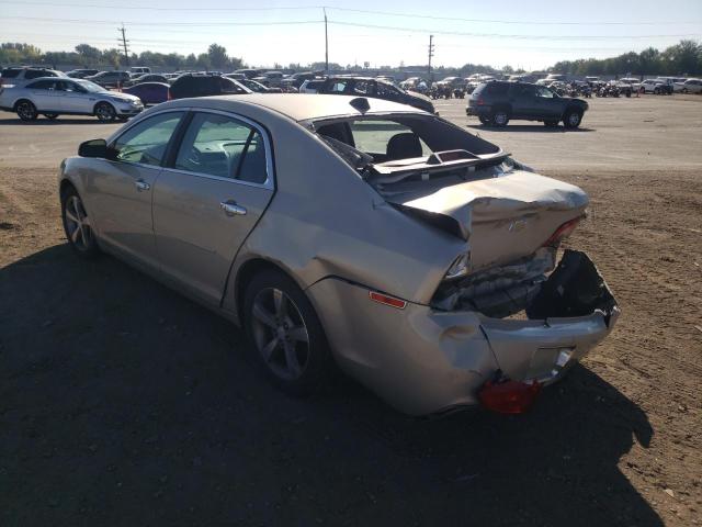 1G1ZC5E05CF293392 - 2012 CHEVROLET MALIBU 1LT 米色 照片 3