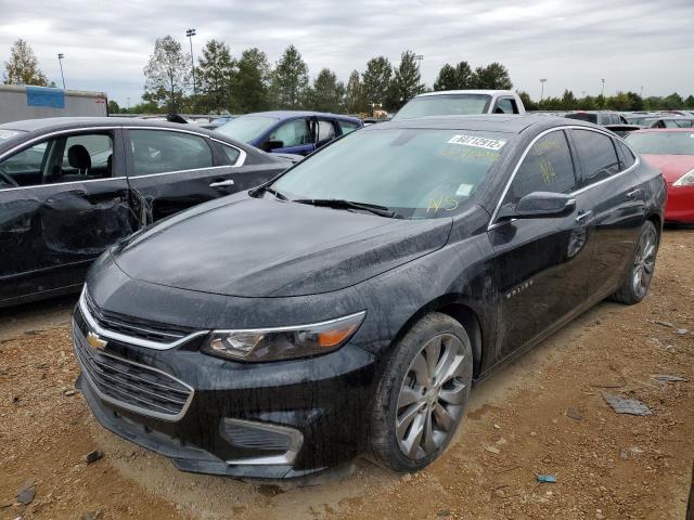 1G1ZH5SX2HF142021 - 2017 CHEVROLET MALIBU PRE BLACK photo 2