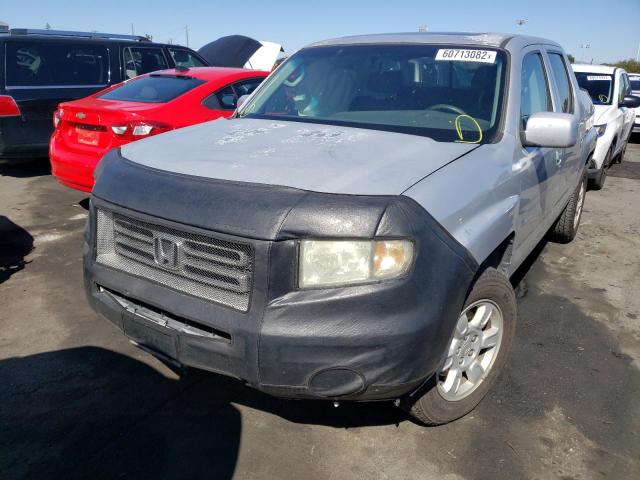 2HJYK16596H570603 - 2006 HONDA RIDGELINE SILVER photo 2