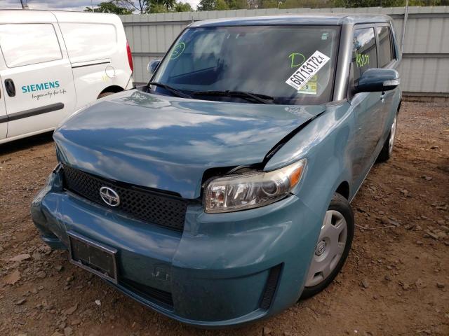 JTLKE50E591061374 - 2009 TOYOTA SCION XB Көк фото 2