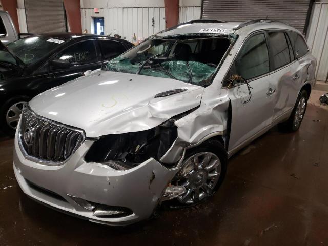 5GAKRBKD3FJ350429 - 2015 BUICK ENCLAVE SILVER photo 2