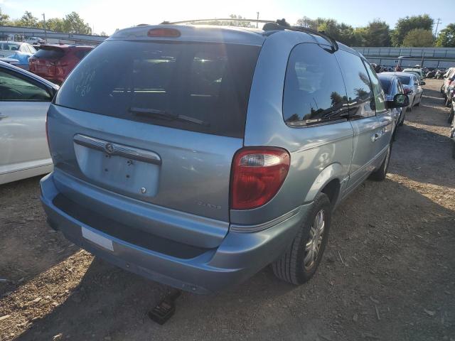 2C4GP54L05R284612 - 2005 CHRYSLER TOWN & COU TURQUOISE photo 4