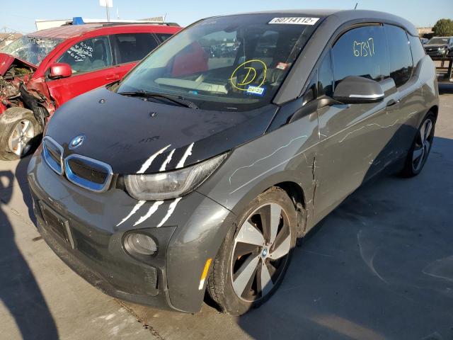 WBY1Z2C53EV285380 - 2014 BMW I3 BEV GRAY photo 2