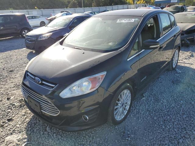 1FADP5BU9DL528219 - 2013 FORD C-MAX SEL BLACK photo 2