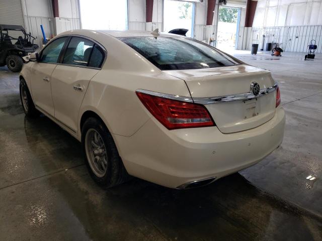 1G4GD5G36EF132566 - 2014 BUICK LACROSSE P WHITE photo 3