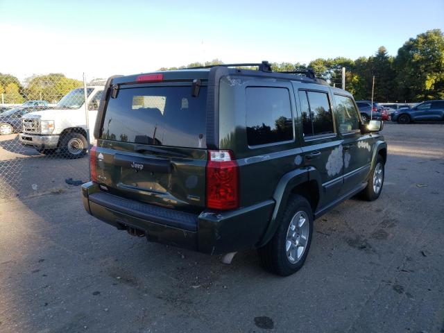 1J8HG48P17C621756 - 2007 JEEP COMMANDER მწვანე ფოტო 4