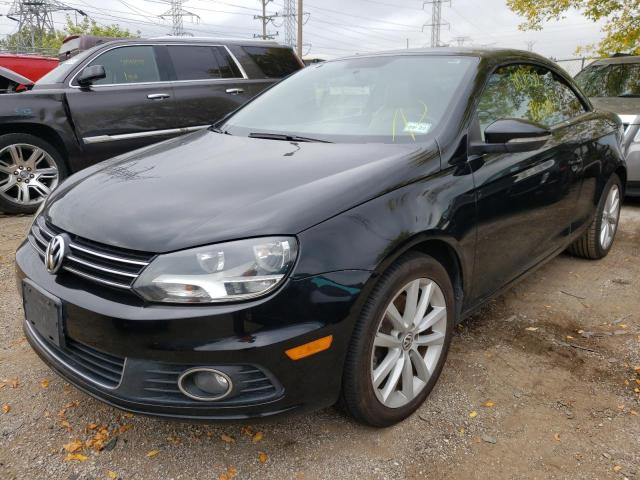 WVWBW7AH3CV003969 - 2012 VOLKSWAGEN EOS KOMFOR 黑色 照片 2
