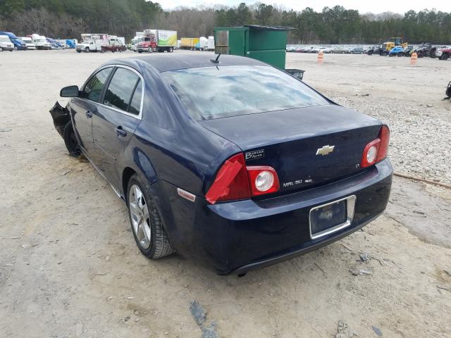 1G1ZH57B384305235 - 2008 CHEVROLET MALIBU 1LT 蓝色 照片 3