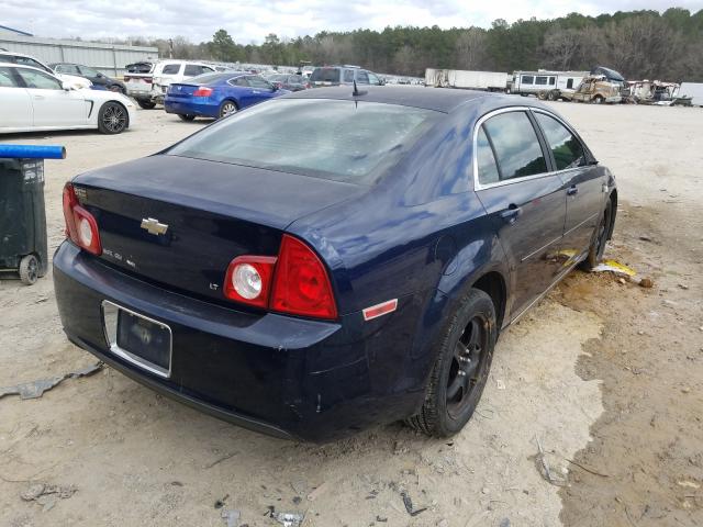 1G1ZH57B384305235 - 2008 CHEVROLET MALIBU 1LT 蓝色 照片 4
