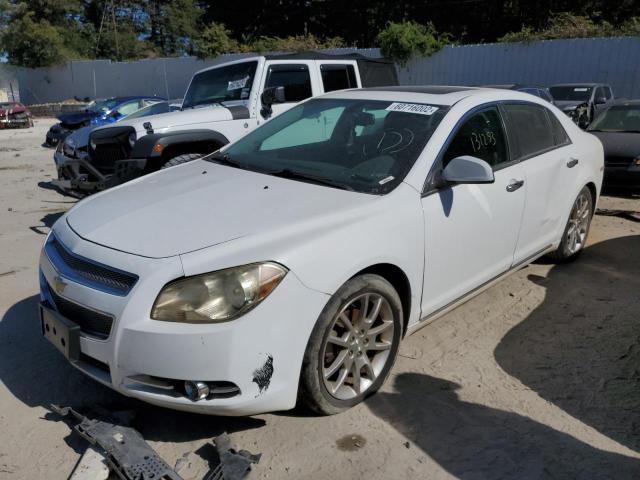 1G1ZE5EU5CF373434 - 2012 CHEVROLET MALIBU LTZ თეთრი ფოტო 9