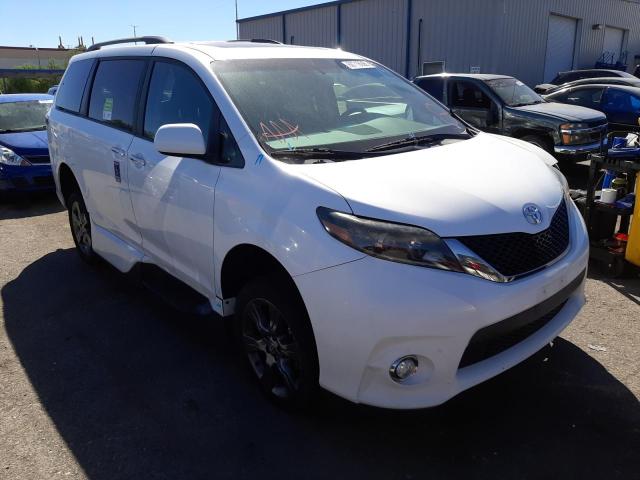 5TDXK3DC0FS662178 - 2015 TOYOTA SIENNA SPO WHITE photo 1