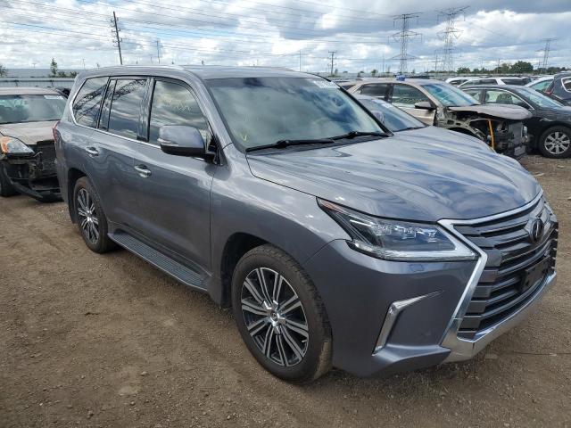 JTJHY7AX3J4273506 - 2018 LEXUS LX 570 GRAY photo 1