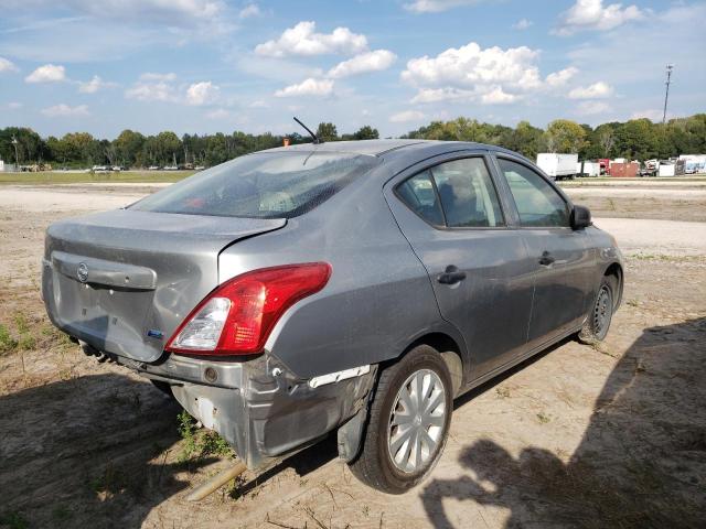 3N1CN7AP1DL821607 - 2013 NISSAN VERSA S SILVER photo 4