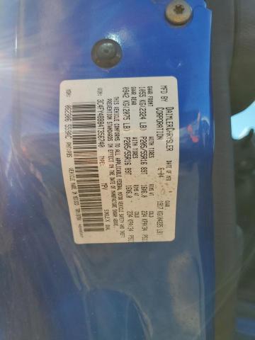 3C4FY48B84T356740 - 2004 CHRYSLER PT CRUISER BLUE photo 10