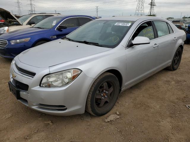 1G1ZC5EB0AF226276 - 2010 CHEVROLET MALIBU 1LT SILVER photo 2