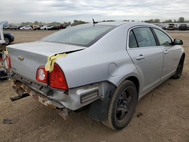 1G1ZC5EB0AF226276 - 2010 CHEVROLET MALIBU 1LT SILVER photo 4
