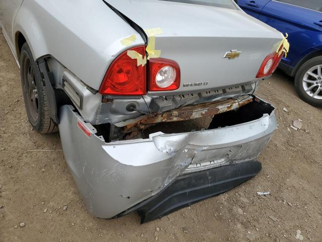1G1ZC5EB0AF226276 - 2010 CHEVROLET MALIBU 1LT SILVER photo 9