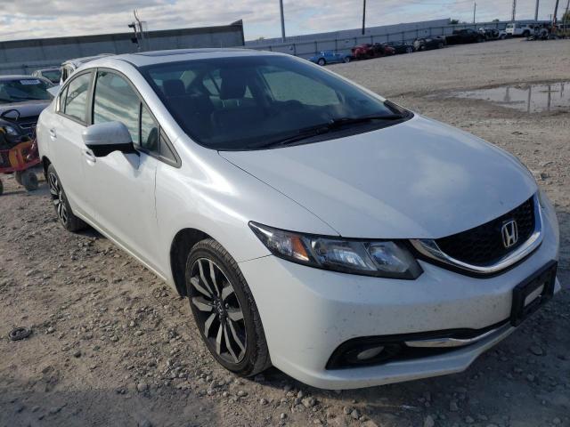 19XFB2F97FE051968 - 2015 HONDA CIVIC EXL 白色 照片 1