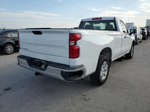 3GCNAAED8NG559979 - 2022 CHEVROLET SILVERADO WHITE photo 4