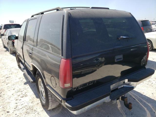 1GNEK13K9SJ360441 - 1995 CHEVROLET TAHOE BLACK photo 3