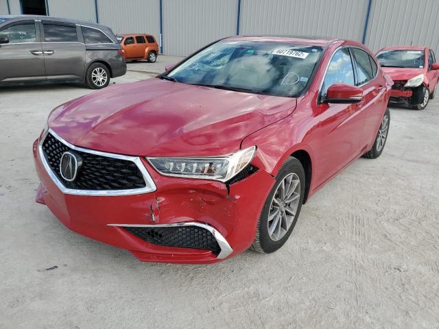 19UUB1F39JA004712 - 2018 ACURA TLX RED photo 2