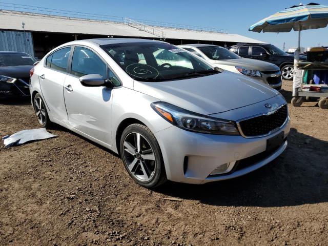 3KPFN4A85HE071771 - 2017 KIA FORTE EX GRAY photo 1