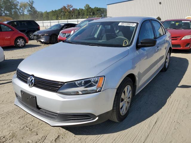 3VW2K7AJ3EM299911 - 2014 VOLKSWAGEN JETTA BASE  photo 2