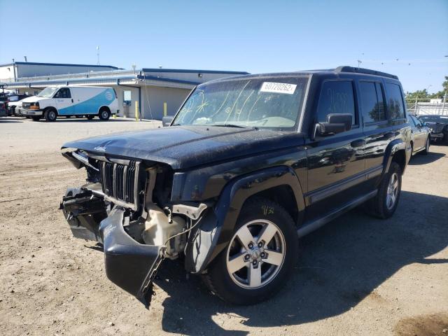 1J8HG48K86C362721 - 2006 JEEP COMMANDER 黑色 照片 2