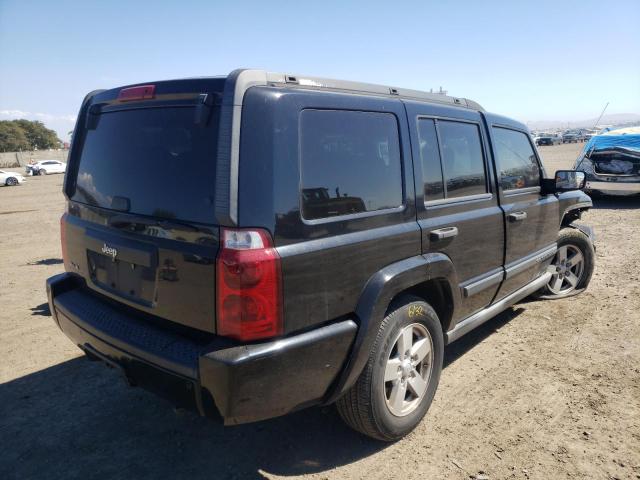 1J8HG48K86C362721 - 2006 JEEP COMMANDER 黑色 照片 4