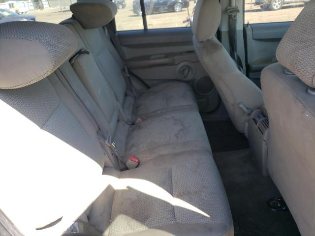 1J8HG48K86C362721 - 2006 JEEP COMMANDER 黑色 照片 6