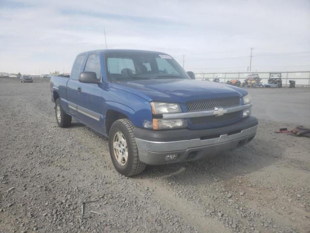 1GCEK19V23Z322286 - 2003 CHEVROLET SILVERADO BLUE photo 1