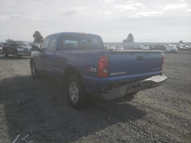 1GCEK19V23Z322286 - 2003 CHEVROLET SILVERADO BLUE photo 3