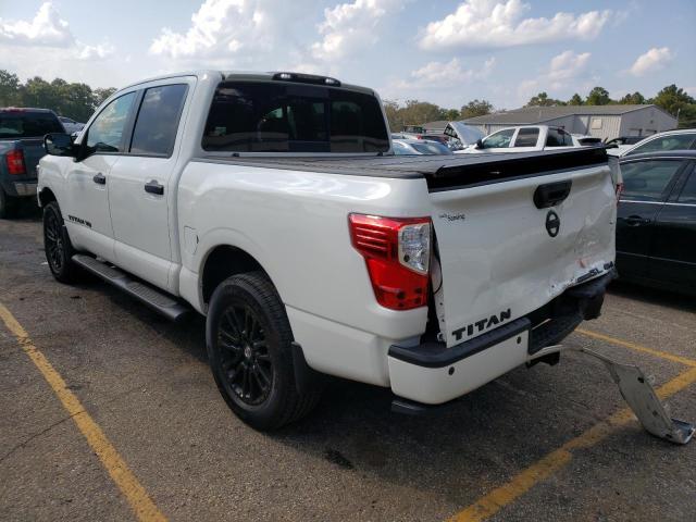 1N6AA1E51KN534591 - 2019 NISSAN TITAN SV WHITE photo 3