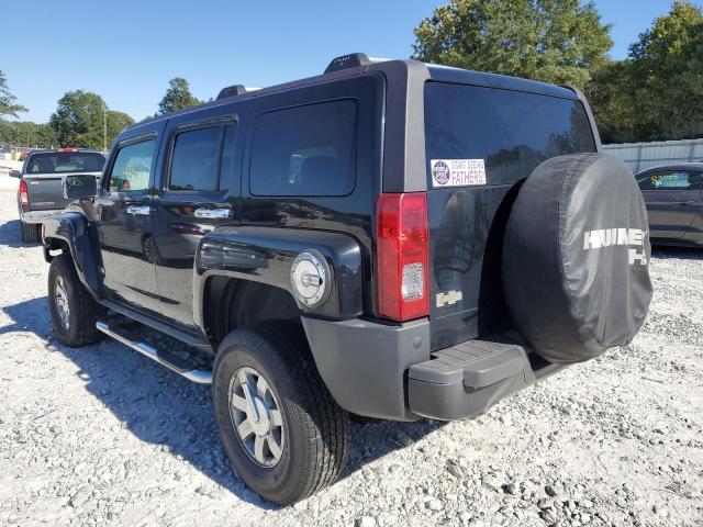 5GTDN13E678111981 - 2007 HUMMER H3 BLACK photo 3