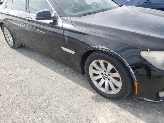 WBAKA83529CY34145 - 2009 BMW 750 I Қара фото 9